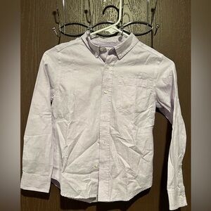 Boys long sleeve button down shirt